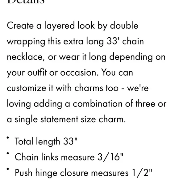 Gorjana Avery Necklace Gold - Picture 7 of 7